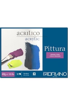 Fabriano Pittura Akrilik Blok - 10Yp - 30X40Cm- 400Gr Fabriano Pittura Akrilik Blok - 10Yp - 30X40Cm- 400Gr
