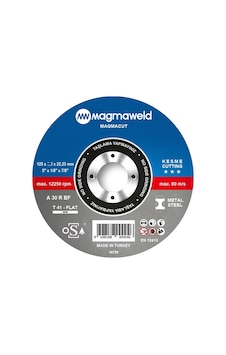 Magmaweld Magmacut Kesme Taşı Düz 125 X 2.5 X 22 mm -10 Adet Magmaweld Magmacut Kesme Taşı Düz 125 X 2.5 X 22 mm -10 Adet