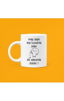 Özel Sahne Benim Beni Izlemekten Başka Bişi Yapamazsın Özel Kupa Bardak Beyaz Özel Sahne Benim Beni Izlemekten Başka Bişi Yapamazsın Özel Kupa Bardak Beyaz