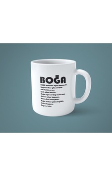 Boğa Burcu Kahve Kupası Beyaz