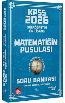 2026 Kpss Lise Ortaöğretim Ön Lisans Matematik Matematiğin Pusulası Soru Bankası Çözümlü - Burak Almasulu Cba Yayınları 2026 Kpss Lise Ortaöğretim Ön Lisans Matematik Matematiğin Pusulası Soru Bankası Çözümlü - Burak Almasulu Cba Yayınları