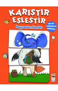 Sincap Kitap Karıştır Eşleştir - Hayvanları Keşfet Sincap Kitap Karıştır Eşleştir - Hayvanları Keşfet