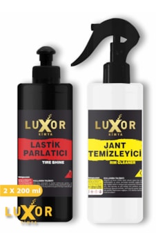 Luxor Kimya 2 Li Set Jant Temizleyici & Lastik Parlatıcı 2 X 200