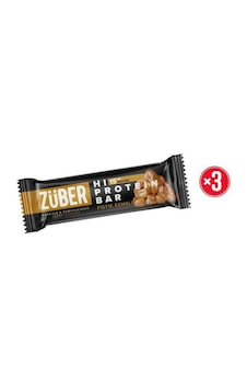 Züber Yüksek Protein Bar Fıstık Ezmeli 45g X 3 Adet Züber Yüksek Protein Bar Fıstık Ezmeli 45g X 3 Adet