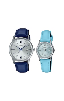 Casio Mtp-ltp-v002l-2b3udf Çift Kol Saati Kadın-erkek Metalik