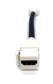 Beek Bn-kj-hdmıa-cb10 Hdmı To Hdmı Dişi-dişi Beyaz Keystorejack Konnketör