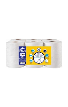 Rova Mini Tuvalet Kağıdı 5 Kg 12'li Rova Mini Tuvalet Kağıdı 5 Kg 12'li