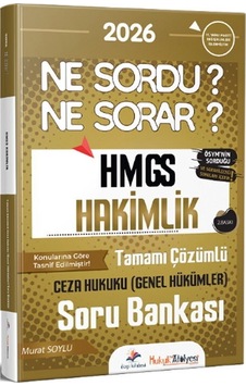 Dizgi Kitap 2026 Hukuk Atölyesi Hmgs Hakimlik Ceza Hukuku Genel Hükümler Ne Sordu Ne Sorar Soru Bankası Dizgi Kitap 2026 Hukuk Atölyesi Hmgs Hakimlik Ceza Hukuku Genel Hükümler Ne Sordu Ne Sorar Soru Bankası
