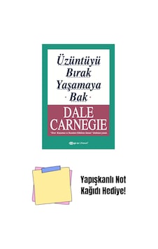 Üzüntüyü Bırak Yaşamaya Bak + Yapışkanlı Not Kağıdı Üzüntüyü Bırak Yaşamaya Bak + Yapışkanlı Not Kağıdı