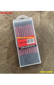 Kln Blk İmpact Ph2 15cm Uç Sac Vida Sıkma Ucu Yıldız Bits Uç Sunta Vida Ucu 10adet Matkap Ucu Kln Blk İmpact Ph2 15cm Uç Sac Vida Sıkma Ucu Yıldız Bits Uç Sunta Vida Ucu 10adet Matkap Ucu