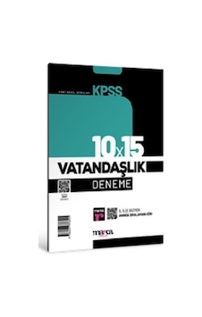 KPSS Vatandaşlık 10x15 Deneme- Marka Yayınları KPSS Vatandaşlık 10x15 Deneme- Marka Yayınları