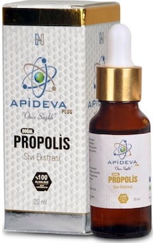 Apideva Alkolsüz Doğal Sıvı Propolis 20 ML Apideva Alkolsüz Doğal Sıvı Propolis 20 ML