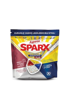 Asperox Sparx Diamond Plus Bulaşık Makinesi Kapsülü 30'lu Asperox Sparx Diamond Plus Bulaşık Makinesi Kapsülü 30'lu
