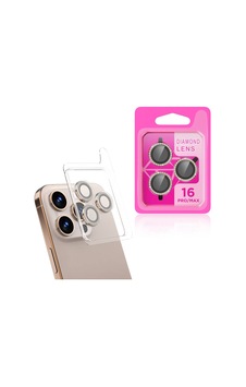 Apple Uyumlu iPhone 16 Pro Max Zore Cl-06 Kamera Lens Koruyucu Titanyum Apple Uyumlu iPhone 16 Pro Max Zore Cl-06 Kamera Lens Koruyucu Titanyum