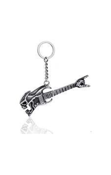 Bas Gitar Kuru Kafa Anahtarlık Bas Gitar Kuru Kafa Anahtarlık