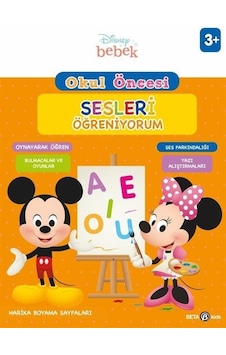Disney Eğitsel Okul Öncesi Sesleri Öğreniyorum 3+Yaş- Beta Kids Disney Eğitsel Okul Öncesi Sesleri Öğreniyorum 3+Yaş- Beta Kids