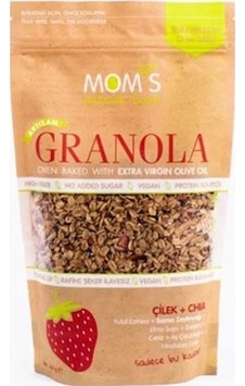 Moms Çilek Chıa Granola 360 Gr Moms Çilek Chıa Granola 360 Gr
