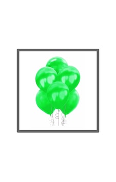 Balon Açık Yeşil Balon - 10 Adet Çok Renkli Balon Açık Yeşil Balon - 10 Adet Çok Renkli