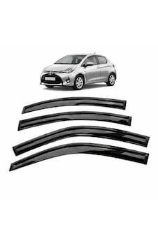 Toyota Yaris 2013 2020 Slim Cam Rüzgarlığı 4 Parça Toyota Yaris 2013 2020 Slim Cam Rüzgarlığı 4 Parça