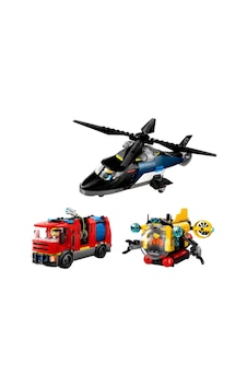 Nessiworld  City Helikopter, İtfaiye Kamyonu Ve Denizaltı Karışımı 60462-39834