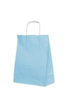 Kraft Çanta Mavi 31X12X41 Büyük 25 Li