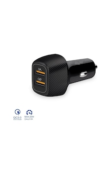 Araç Şarjı 36w Qc3.0 Hızlı Şarj Type-c - Usb Çıkışlı Çakmaklık Şarj Aleti Araç Şarjı 36w Qc3.0 Hızlı Şarj Type-c - Usb Çıkışlı Çakmaklık Şarj Aleti