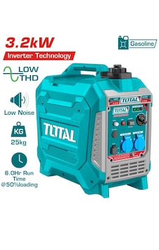 Total TP535006 3.2 KW İnverter Benzinli Jeneratör
