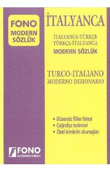 Modern Sözlük İtalyanca Türkçe Türkçe İtalyanca Fono Yay Modern Sözlük İtalyanca Türkçe Türkçe İtalyanca Fono Yay