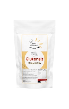 Glutensiz Stevialı Brownie Mix Şekersiz Toz 350 G Glutensiz Stevialı Brownie Mix Şekersiz Toz 350 G