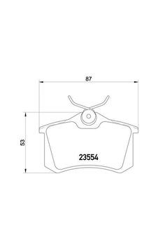 Peugeot 2008 Arka Fren Balatasi 2013-2019 425056 0986495226 1.6 Vtı, 1.2 Vtı, 1.6 Hdı, 1.5 Hdı Peugeot 2008 Arka Fren Balatasi 2013-2019 425056 0986495226 1.6 Vtı, 1.2 Vtı, 1.6 Hdı, 1.5 Hdı