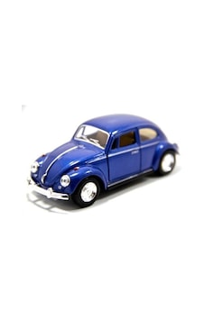 Nostaljik Araba Çek Bırak Model Nostaljik Mavi Otomobil