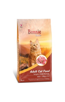 3 Adet Bonnie Biftekli Kuru Kedi Maması 10 Kg 3 Adet Bonnie Biftekli Kuru Kedi Maması 10 Kg