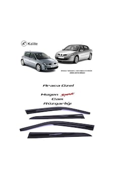 Renault Megane 2 Hb Cam Rüzgarlığı - Kutulu Gönderim -lazer Kesim Renault Megane 2 Hb Cam Rüzgarlığı - Kutulu Gönderim -lazer Kesim