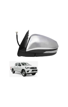 Hyundai Hilüx Revo 2015-2019 Ayna Krom Elektrikli Ayna Sol
