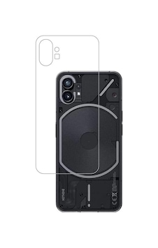 Nothing Phone 1 İle Uyumlu Şeffaf Arka Esnek Nano Koruyucu Nothing Phone 1 İle Uyumlu Şeffaf Arka Esnek Nano Koruyucu