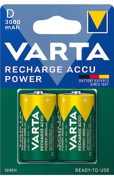 Varta 1.2 Volt 3000 Mah D Boy Şarjlı Pil 2 Li Paket Şarj Edilebilir Pil