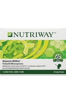 Amway Nutriway Balance within Probiyotik Mikroorganizma