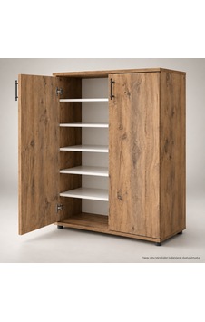 Renazzo Multix %100 Mdf Çok Amaçlı 2 Kapaklı 5 Raflı Atlantik Çam Renazzo Multix %100 Mdf Çok Amaçlı 2 Kapaklı 5 Raflı Atlantik Çam
