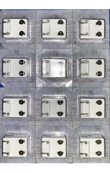 Kulak Delme Küpesi 3mm Gri Kulak Delme Küpesi 3mm Gri