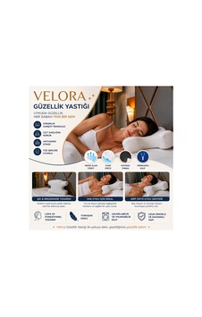 Velora Premium Visco Beauty Pillow Güzellik Yastığı Beyaz - 887316888 Velora Premium Visco Beauty Pillow Güzellik Yastığı Beyaz - 887316888