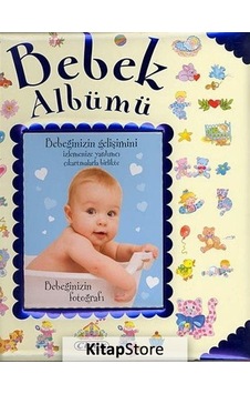 Bebek Albümü - Mavi- Çiçek Yayıncılık