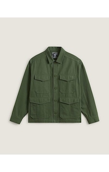 Vans Skate Atiba Haze Military Overshirt Erkek Gomlek Vn000r38en61 Haki
