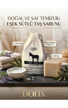 Eşek Sütlü Taş Dövme Sabun Eşek Sütlü Taş Dövme Sabun