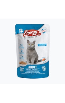 Energy Somonlu Yetişkin Yaş Kedi Maması - 85 G Energy Somonlu Yetişkin Yaş Kedi Maması - 85 G