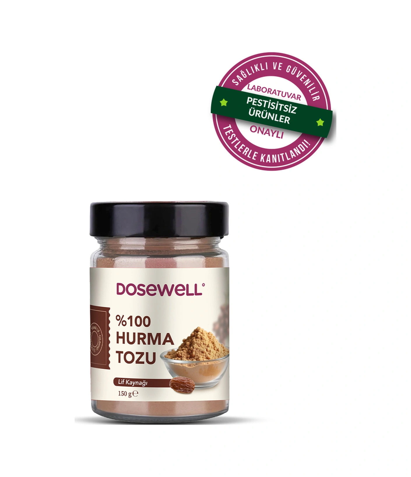 Dosewell Hurma Tozu 150 Gr Dosewell Hurma Tozu 150 Gr