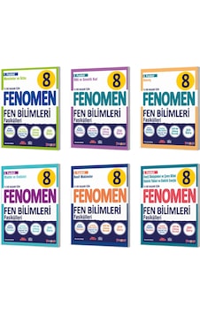 Fenomen 8. Sınıf Fen Bilimleri Fasikülleri Seti 6 Fasikül Fenomen Fenomen 8. Sınıf Fen Bilimleri Fasikülleri Seti 6 Fasikül Fenomen
