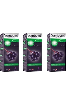 Sambucol Plus Şekersiz 120 Ml-3 Adet- Sambucol Plus Şekersiz 120 Ml-3 Adet-