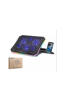 Hadron Dcxaa8 Laptop Soğutucu 6x Fan Rgb + Telefon Standı 14-18 İnç - Siyah Hadron Dcxaa8 Laptop Soğutucu 6x Fan Rgb + Telefon Standı 14-18 İnç - Siyah