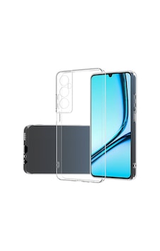 Zore Realme C65 4g Kılıf Nvth Süper Silikon Kapak - Şeffaf Zore Realme C65 4g Kılıf Nvth Süper Silikon Kapak - Şeffaf