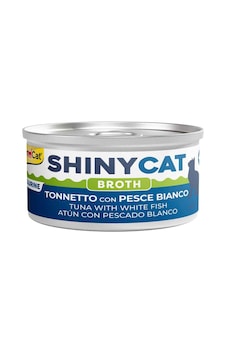 Gimcat Shinycat Kedi Konservesi Beyaz Ton Balıklı 70 Gr Gimcat Shinycat Kedi Konservesi Beyaz Ton Balıklı 70 Gr